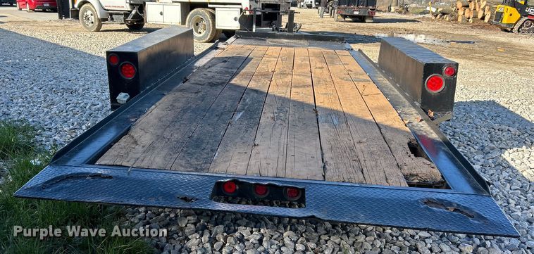 image for item EK4343 2003 Tow Master  T-12DT tilt deck equipment trailer