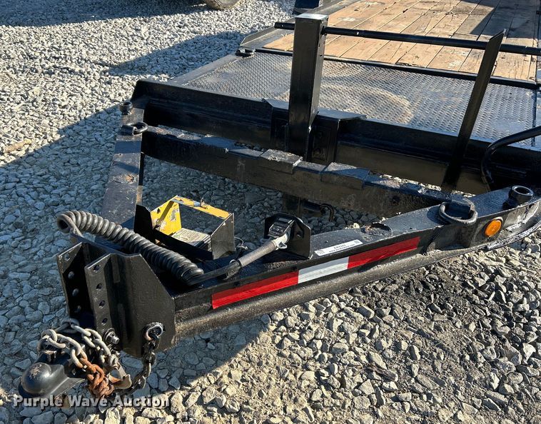 image for item EK4343 2003 Tow Master  T-12DT tilt deck equipment trailer