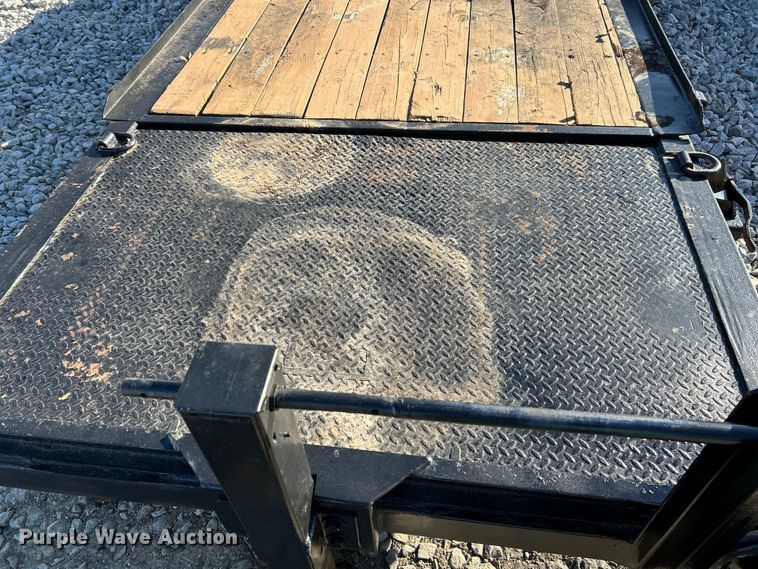 image for item EK4343 2003 Tow Master  T-12DT tilt deck equipment trailer