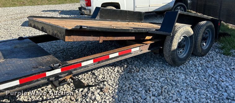 image for item EK4343 2003 Tow Master  T-12DT tilt deck equipment trailer