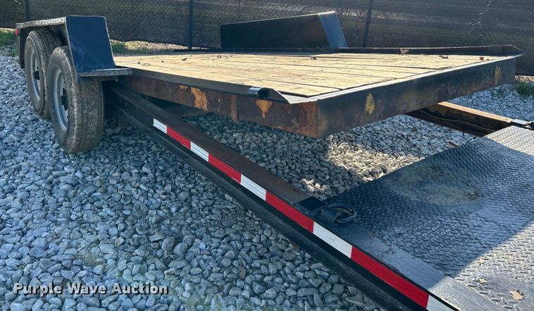image for item EK4343 2003 Tow Master  T-12DT tilt deck equipment trailer