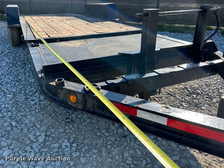 image for item EK4343 2003 Tow Master  T-12DT tilt deck equipment trailer