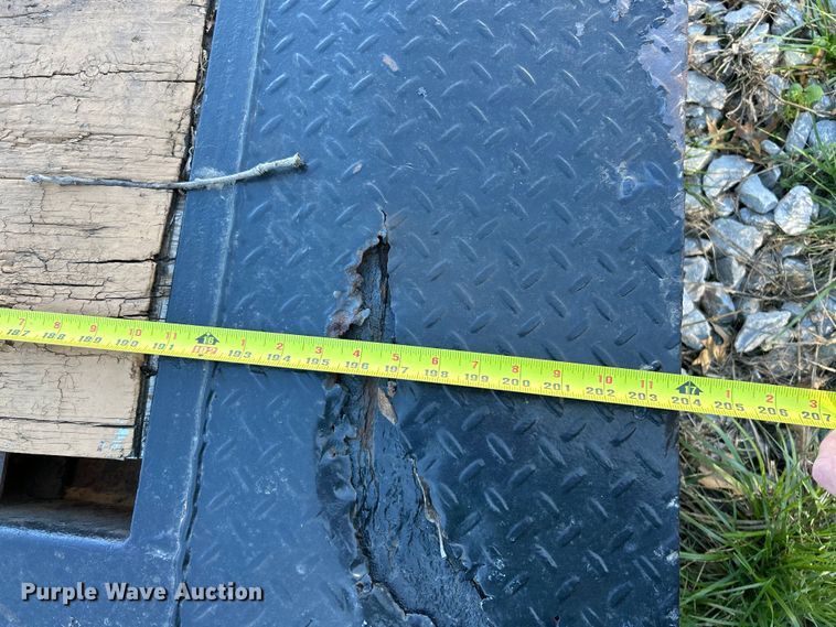 image for item EK4343 2003 Tow Master  T-12DT tilt deck equipment trailer