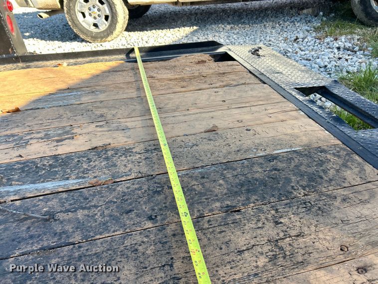 image for item EK4343 2003 Tow Master  T-12DT tilt deck equipment trailer