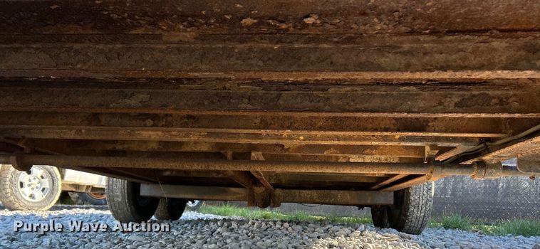 image for item EK4343 2003 Tow Master  T-12DT tilt deck equipment trailer