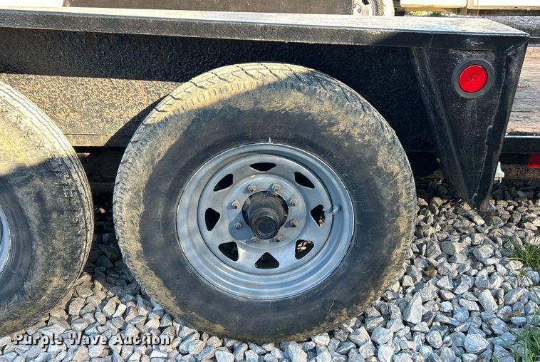 image for item EK4343 2003 Tow Master  T-12DT tilt deck equipment trailer