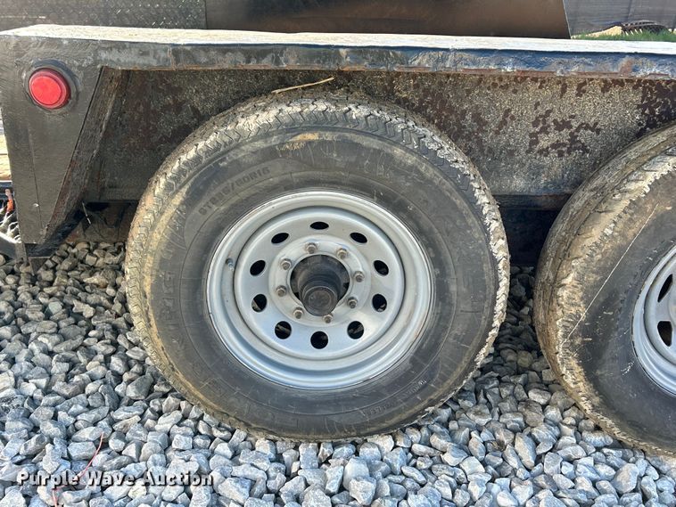 image for item EK4343 2003 Tow Master  T-12DT tilt deck equipment trailer