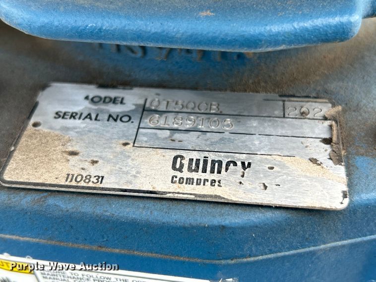 image for item EK4468 Quincy QC03008D00086 air compressor