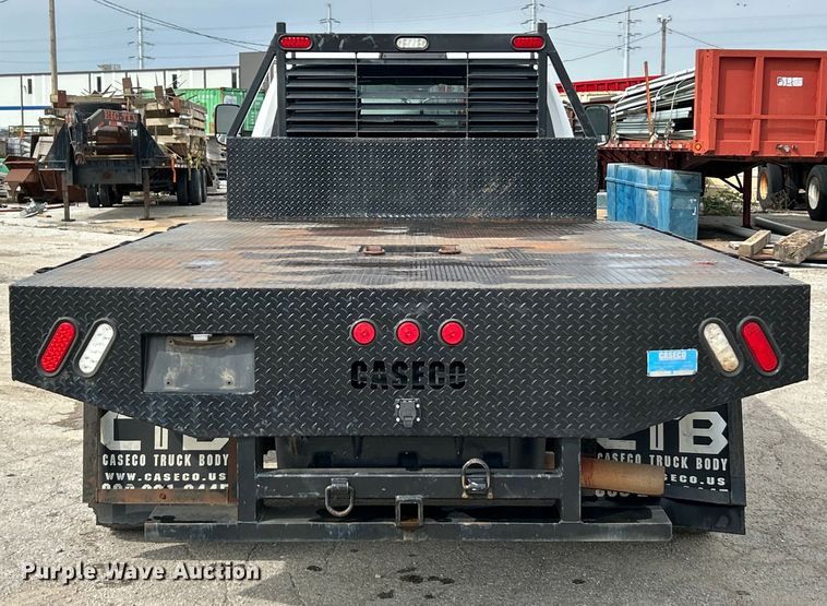 image for item EK4470 2012 Dodge  Ram 5500HD Crew Cab flatbed truck