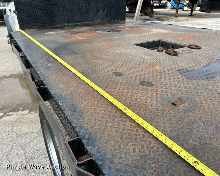 image for item EK4470 2012 Dodge  Ram 5500HD Crew Cab flatbed truck