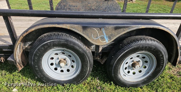 image for item EK5752 2002 Trailmaster utility trailer