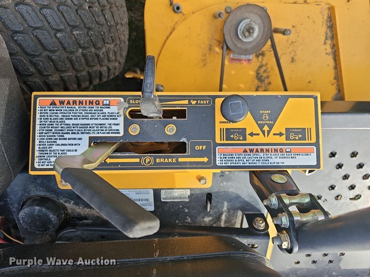 image for item EK5755 2011 Cub Cadet Z-Force ZTR lawn mower