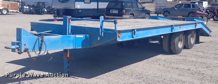 image for item EO9960 1991 Shop Built  equipment trailer