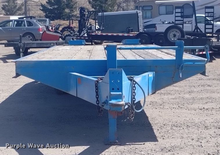 image for item EO9960 1991 Shop Built  equipment trailer