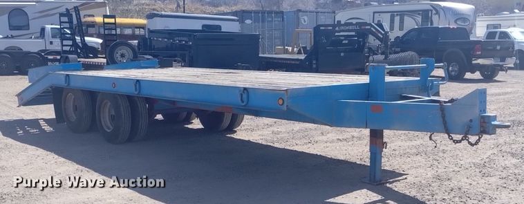 image for item EO9960 1991 Shop Built  equipment trailer