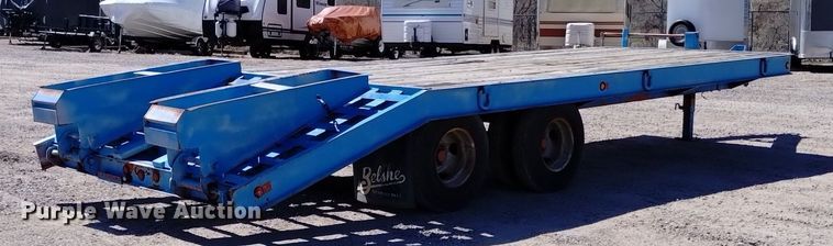 image for item EO9960 1991 Shop Built  equipment trailer