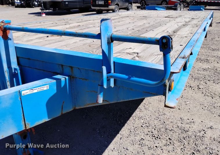 image for item EO9960 1991 Shop Built  equipment trailer