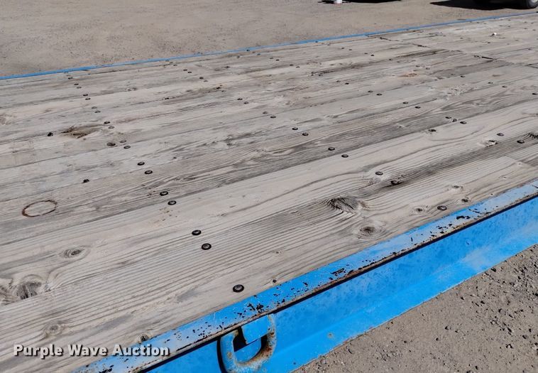 image for item EO9960 1991 Shop Built  equipment trailer