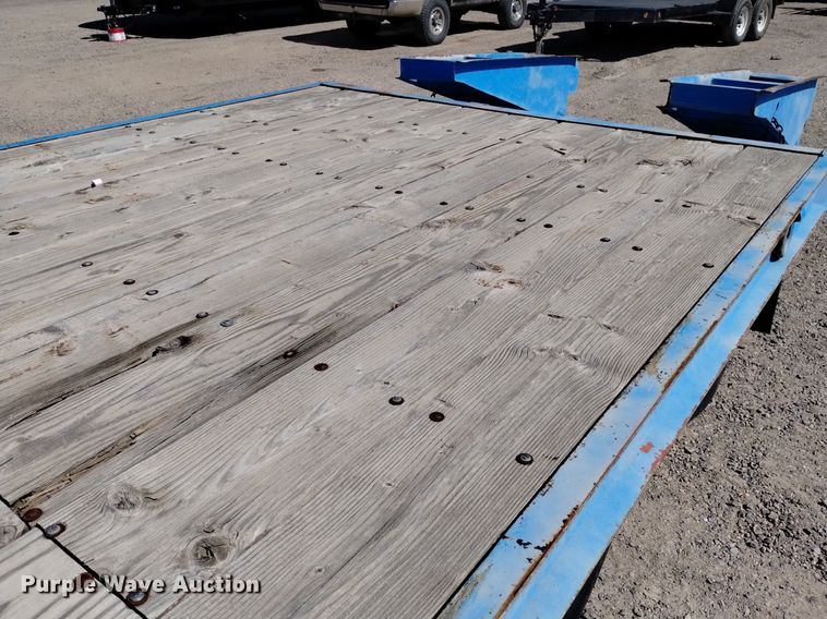 image for item EO9960 1991 Shop Built  equipment trailer