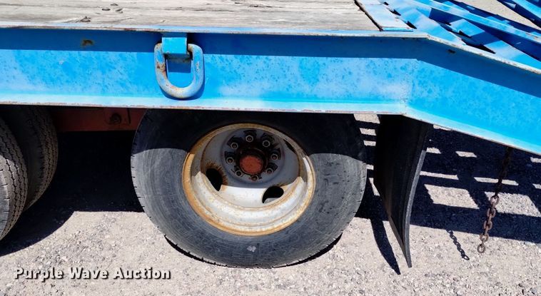 image for item EO9960 1991 Shop Built  equipment trailer