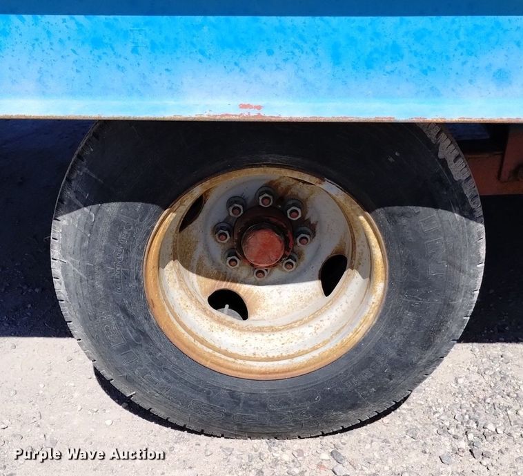 image for item EO9960 1991 Shop Built  equipment trailer