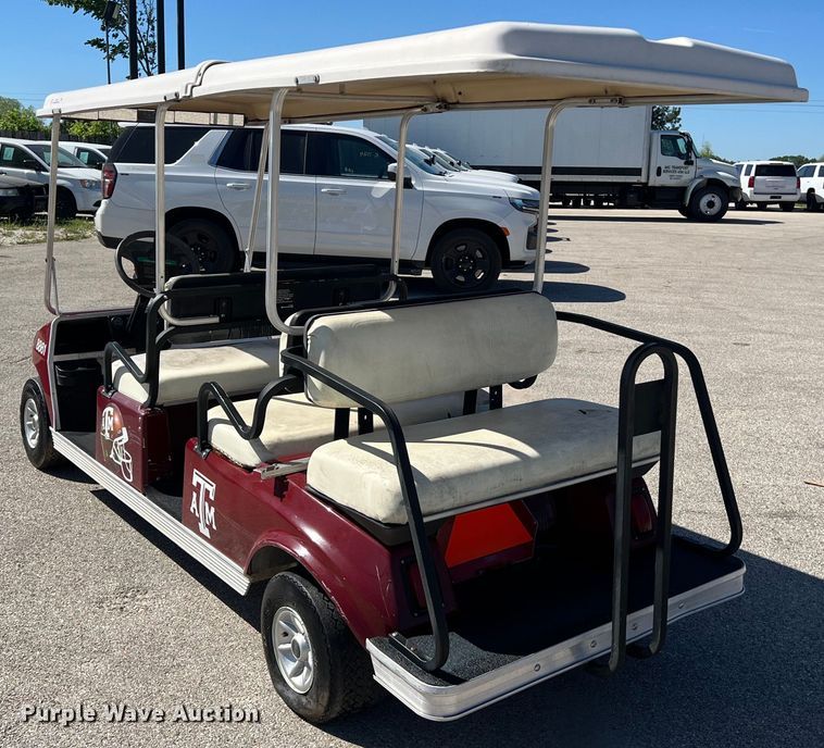 Club Car golf cart in Hempstead, TX Item KV9774 for sale Purple Wave