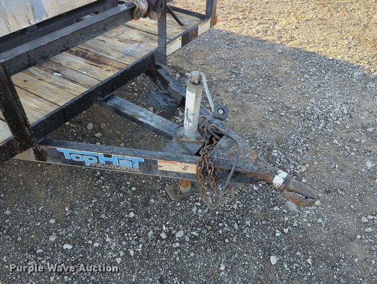 image for item KW9049 2011 Top Hat  utility trailer