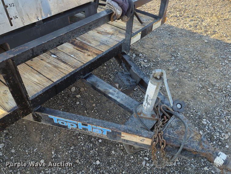 image for item KW9049 2011 Top Hat  utility trailer