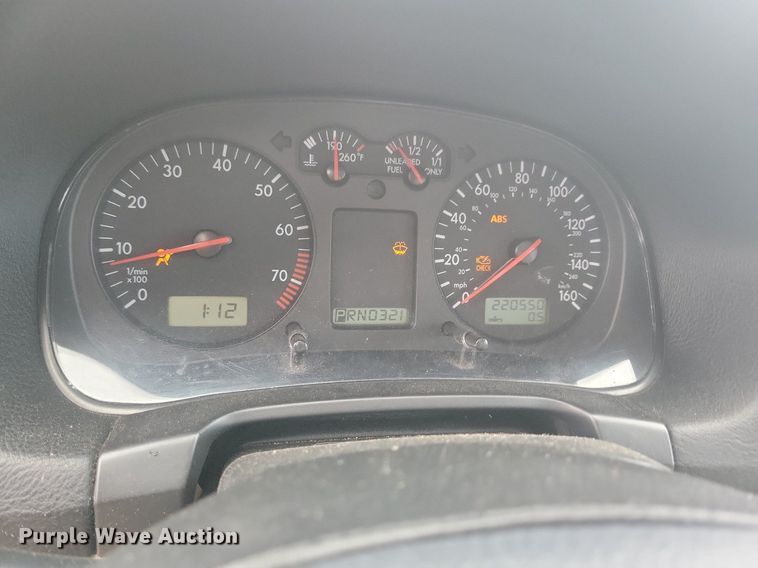 image for item LC9967 2001 Volkswagen Jetta 