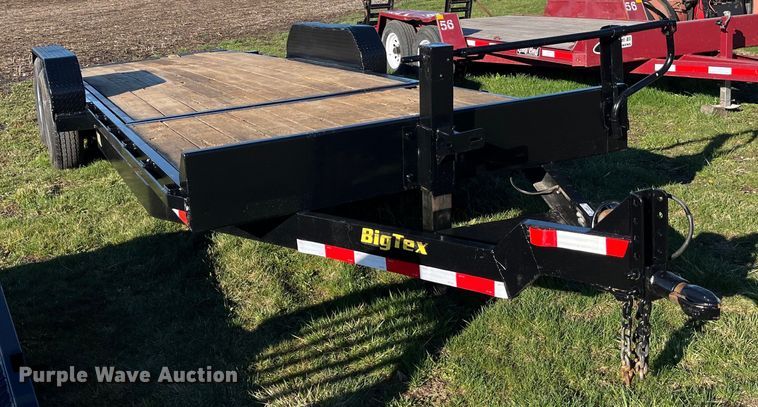 image for item LD9391 2018 Big Tex 14TL utility trailer
