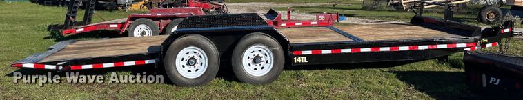 image for item LD9391 2018 Big Tex 14TL utility trailer