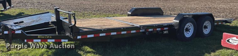 image for item LD9391 2018 Big Tex 14TL utility trailer