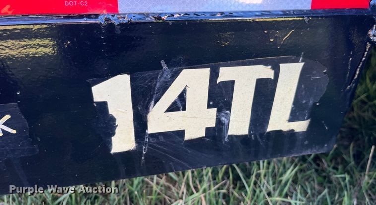 image for item LD9391 2018 Big Tex 14TL utility trailer