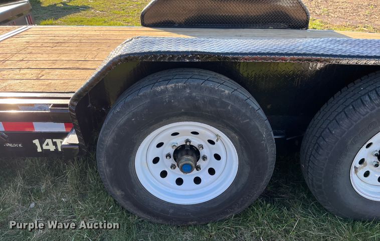 image for item LD9391 2018 Big Tex 14TL utility trailer