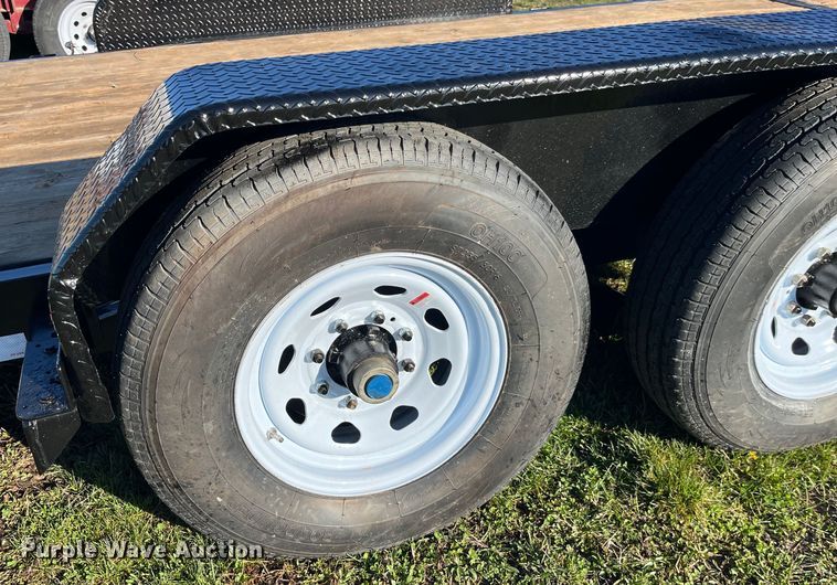 image for item LD9391 2018 Big Tex 14TL utility trailer