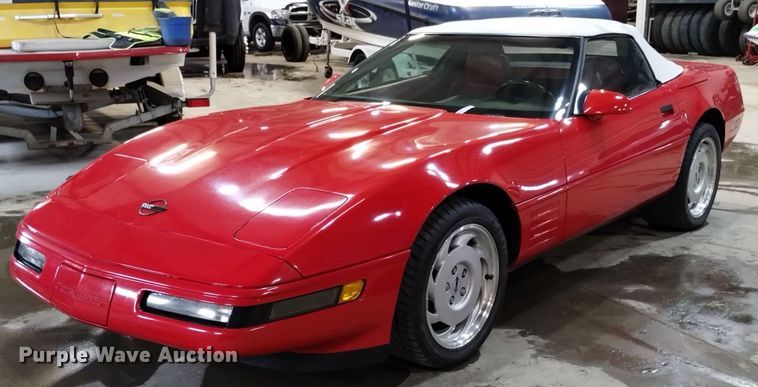 image for item LN9950 1991 Chevrolet Corvette  convertible
