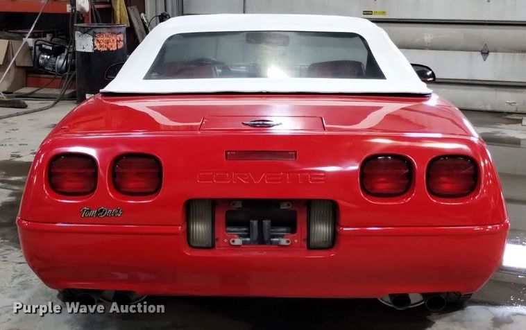 image for item LN9950 1991 Chevrolet Corvette  convertible