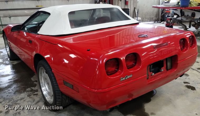 image for item LN9950 1991 Chevrolet Corvette  convertible