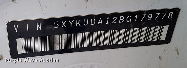 image for item LN9963 2011 Kia Sorento EX SUV