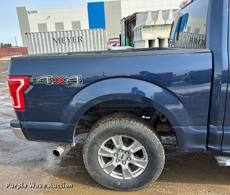 image for item LR9290 2015 Ford  F150 XLT SuperCrew pickup truck