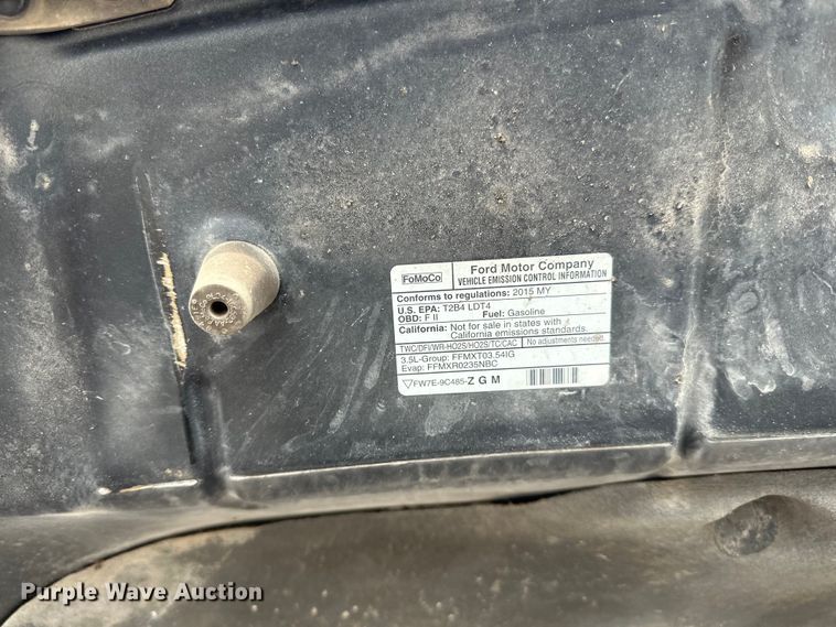 image for item LR9290 2015 Ford  F150 XLT SuperCrew pickup truck
