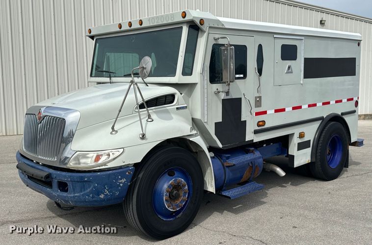image for item MB9618 2010 International 4300 armored truck