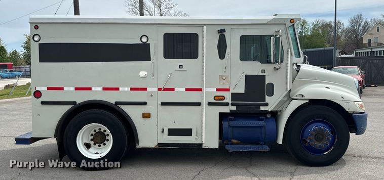 image for item MB9618 2010 International 4300 armored truck