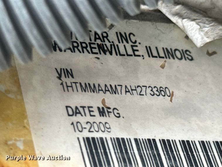 image for item MB9618 2010 International 4300 armored truck