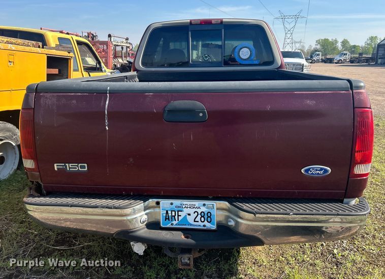 image for item NB9379 1997 Ford F150 SuperCab pickup truck