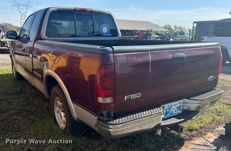 image for item NB9379 1997 Ford F150 SuperCab pickup truck