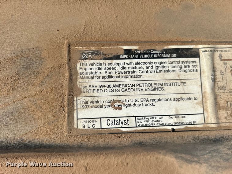 image for item NB9379 1997 Ford F150 SuperCab pickup truck