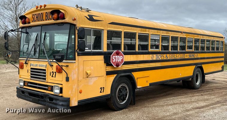 image for item ND9129 1998 Blue Bird TC2000 school bus