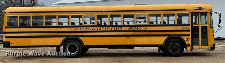 image for item ND9129 1998 Blue Bird TC2000 school bus