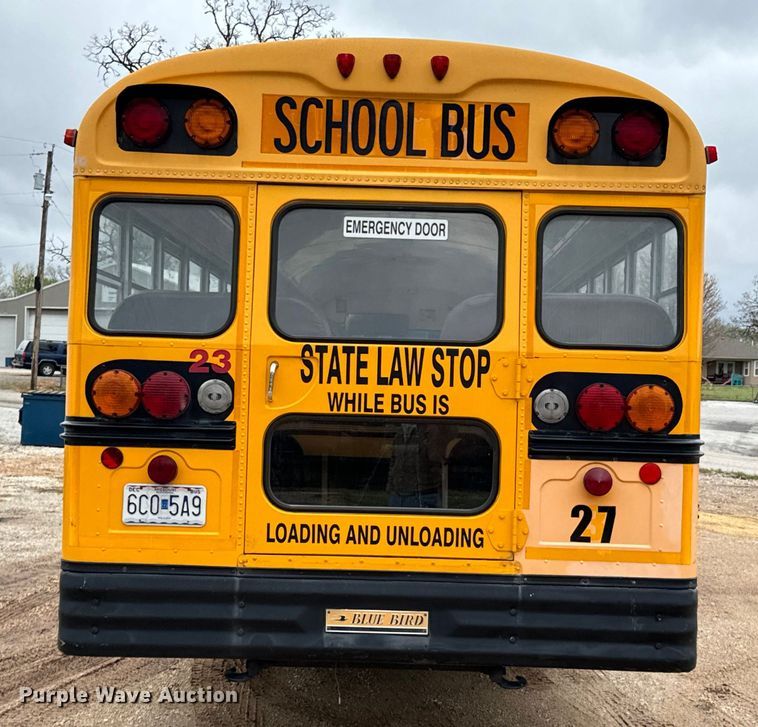image for item ND9129 1998 Blue Bird TC2000 school bus